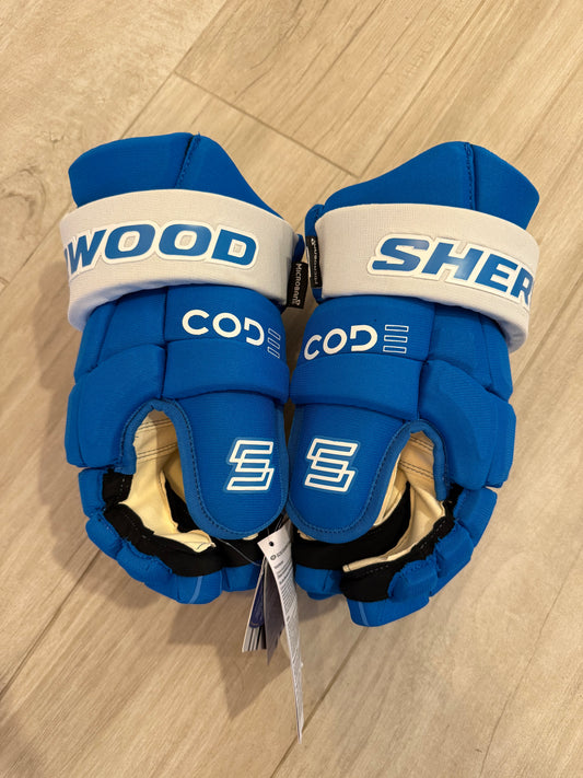 Top Selling Hockey Gloves: Sherwood Code Encrypt 1 Team Stock Gloves (Price Includes Free USA Shipping)