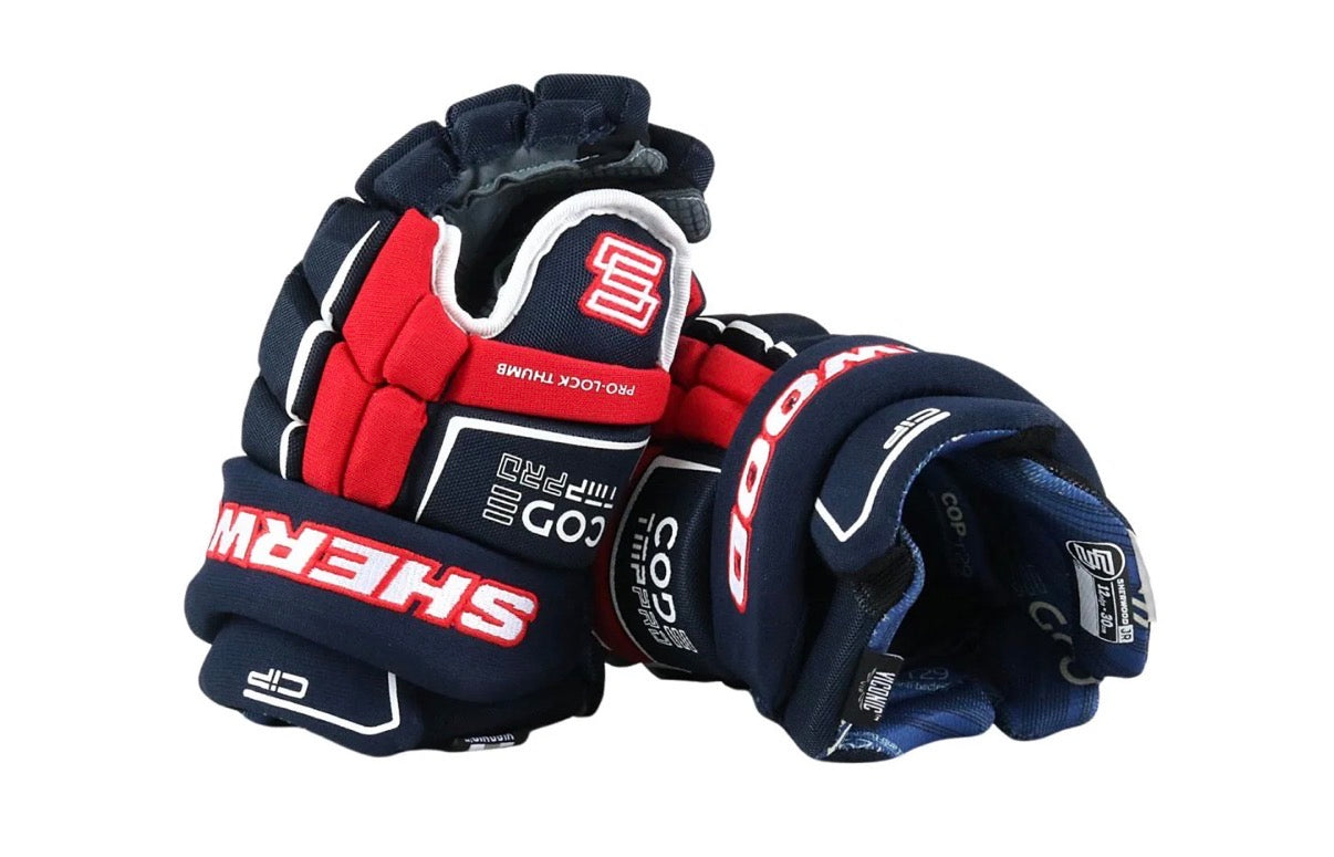 Top Selling Hockey Gloves:  SHERWOOD CODE TMP PRO (Price Includes Free USA Shipping)