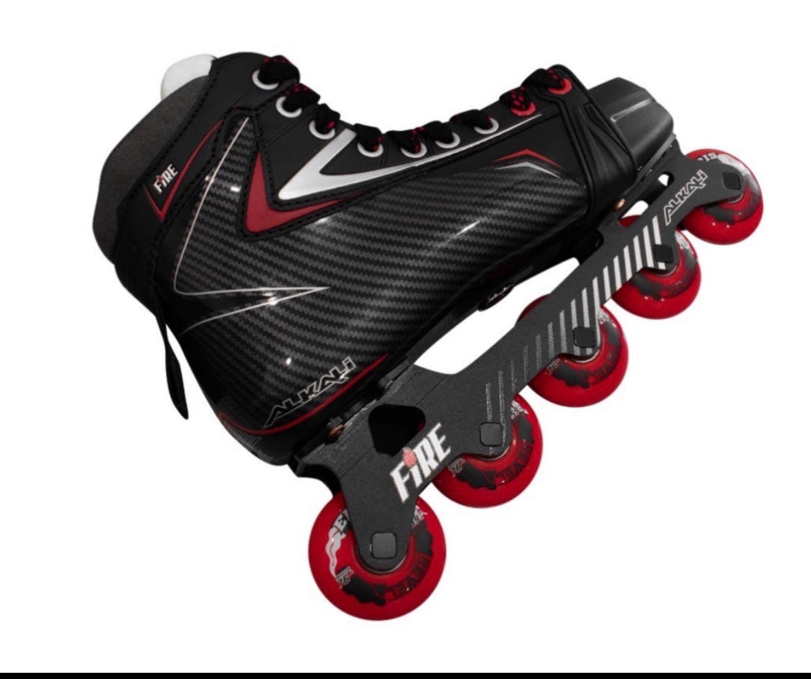 Top Selling Inline Goalie Skates: NEW ALKALI FIRE 1 (Price Includes Free USA Shipping)