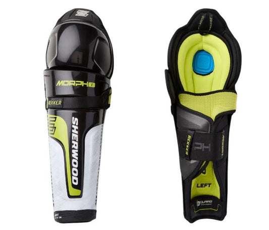 Top Selling Hockey Shin Pads: SHERWOOD REKKER MORPH 1 (Price Includes Free USA Shipping)